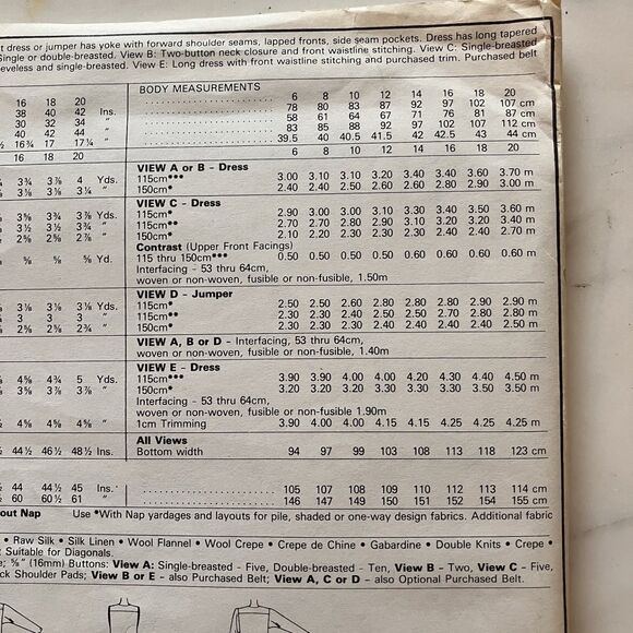 McCall‎ Sewing Pattern 8813 Women’s Dresses Size 12, 14 & 16 Vintage Uncut - Picture 11 of 13